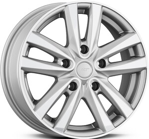 16039-3 7*16 5*120 ET35 65,1 SILVER DIAMOND #1