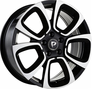BK-5850 7*17 4*108 ET25 65,1 BLACK MACHINED XL #1