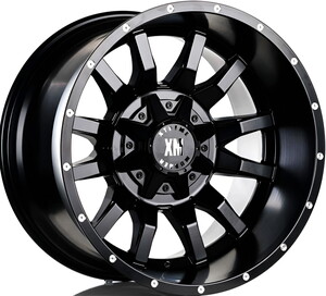 1427-01 12*20 6*139,7 ET44 110 MATT BLACK MİLLİNG RİVETS #1