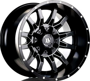 1427-02 12*20 6*139,7 ET44 110 MATT BLACK+MİLLİNG (S&R) #1