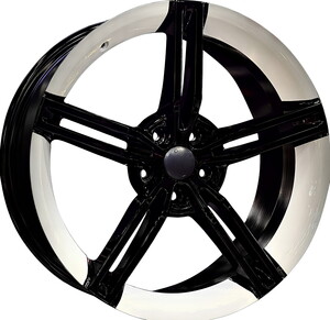 RC 1186 7,5*17 5*100 ET35 57,1 BLACK/WHİTE #1