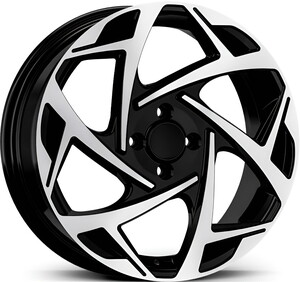 17290 7,0*17 4*108 ET25 67,1 GLOSS BLACK DIAMOND #1