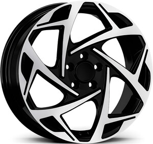 17290 7,0*17 5*110 ET45 65,1 GLOSS BLACK DIAMOND #1