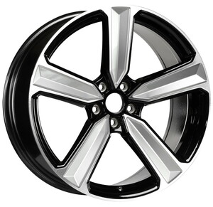 EMR-S1030-02 7,5*17 5*108 ET30 67,1 DEEP BLACK SİLVER DİAMOND  #1