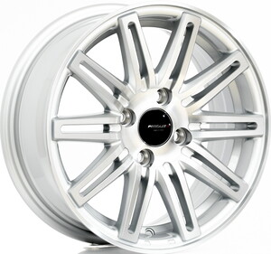 PRO-1004 6*14 4*100 ET35 73,1 SILVER MACHINED (KMP1) #1