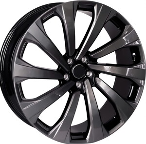 R1W-IF-947 9,5*23 5*120 ET40 72,6 BLACK+GREY (FLOW FORMİNG) #1