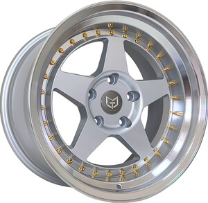 TORK-8520 10*17 5*120 ET20 72,6 SILVER LIP MACHINED XL #1