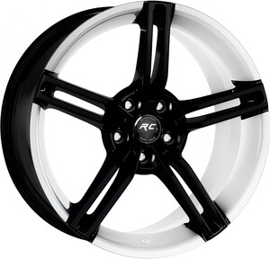 RC 1186 10 9,5*21 5*130 ET60 71,6 BLACK/WHITE #1