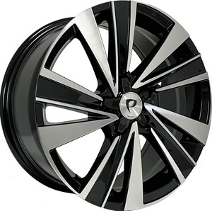 BKY-1382 7*16 5*114,3 ET40 60,1 BLACK MACHINED XL #1