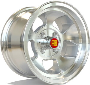 EXP-E2301 6,5*13 4*98 ET-10 60,1 SILVER MACHINED+MILLING (KMP1) #1