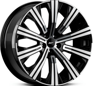 20303-0750 9*20 5*108 ET38 73,1 GLOSS BLACK DIAMOND #1