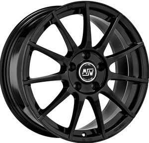 MSW-85 8*18 5*112 ET48 66,56 GLOSS BLACK #1