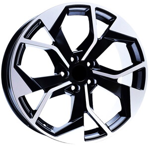 19252 8,5*19 5*112 ET35 66,50 MATT BLACK DIAMOND  #1
