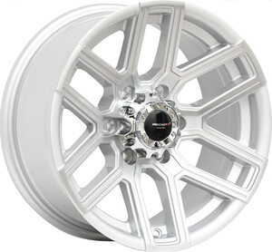 3111 7,5*16 6*130 ET0 84,1 SILVER MACHINED  #1
