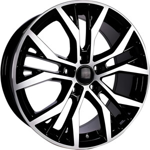 BK-713 7*16 5*112 ET45 57,1 BLACK MACHINED #1