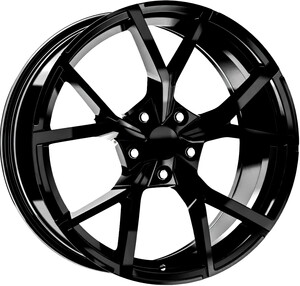 5801-02 8,5*20 5*112 ET41 57,1 GLOSS BLACK PAINTED #1