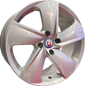 RC-580 01 7*17 4*100 ET35 67,1 SILVER (DEKOR) #1