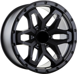 RC-582-7 9,5*20 6*139,7 ET5 110 MATT BLACK #1