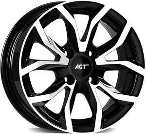 15034-3  6,5*15 4*108 ET35 67,1 GLOSS BLACK DIAMOND  #1