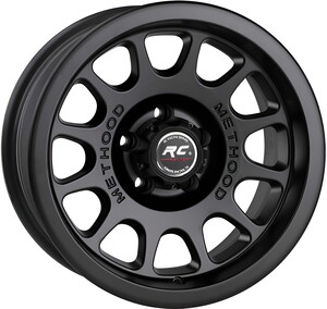 RC261 8*16 5*130 ET0 84,1 MAT BLACK  #1