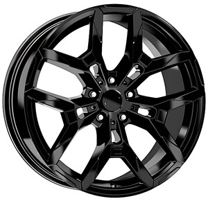 DY1759-2 9*19 5*112 ET40 66,6 BLACK  #1
