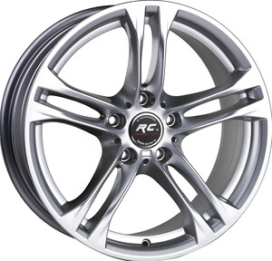 RC-143 8*18 5*120 ET30 72,6 SILVER #1