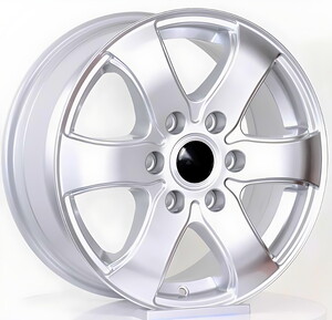 DY556-01 7*16 6*130 ET50 84,1 SILVER #1