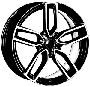 RC-1180-6 8,5*19 5*112 ET42 66,45 BLACK  #1