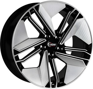 DSW-1207 7,5*17 5*98 ET35 58,1 BF/MİLLING #1